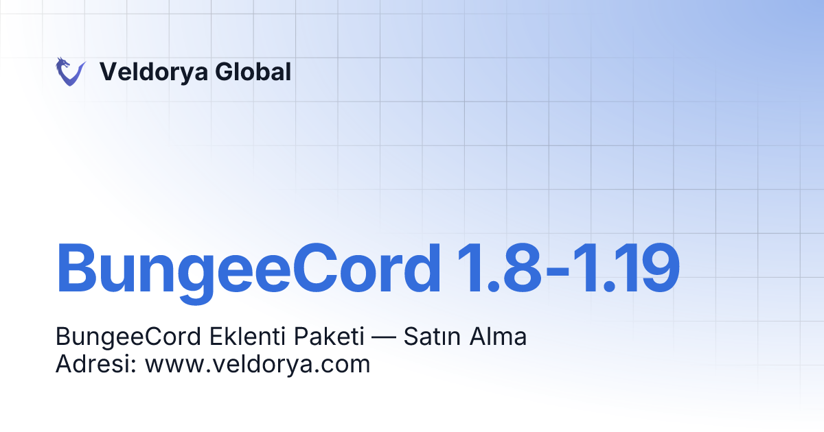 BungeeCord 1.81.19 Veldorya Global